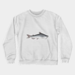 White Catfish Crewneck Sweatshirt